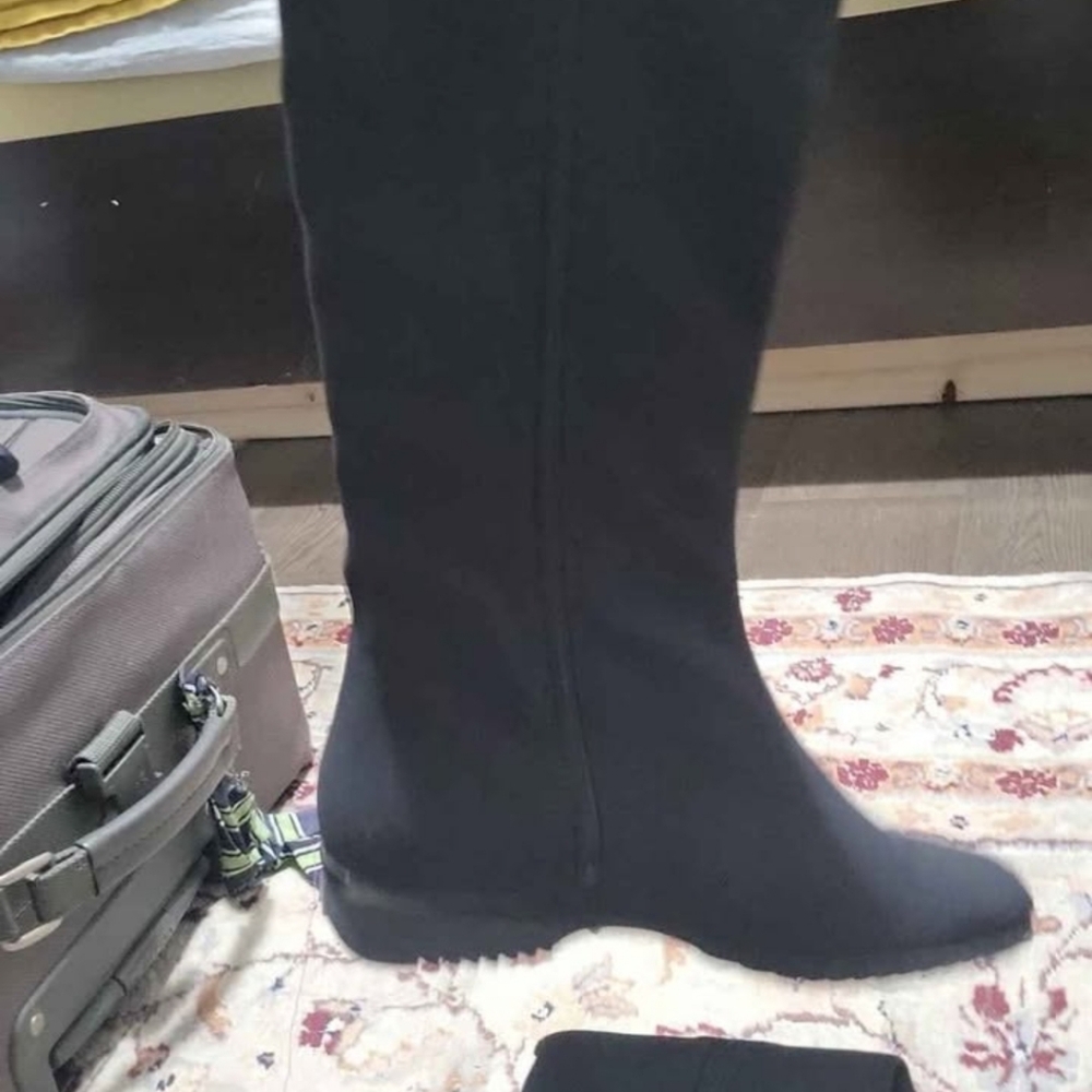 Ara Black Stretch Boots